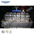 High quality 2.5 ton transparent direct refrigeration block ice machine